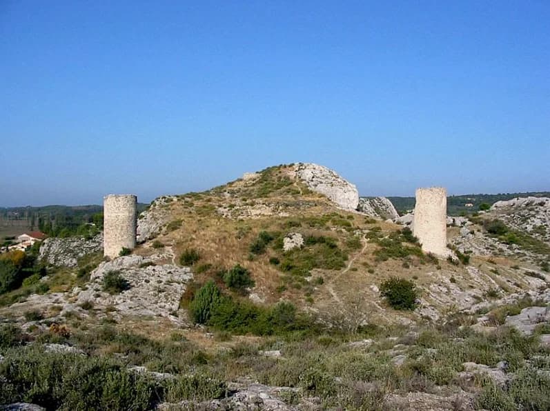 Vue du secteur du départ de « LE PARADOU - Les Tours de Castillon » : Tours-de-Castillon-by-Malost.jpg