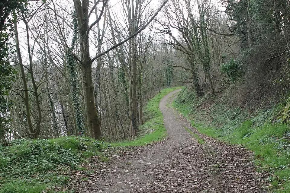Photo du secteur de « Circuit du barrage - Lac Saint-Barthélémy ou Tour de la retenue du Gouët nord » : La Méaugon - Vallée du Gouët (sentier) 03.jpg