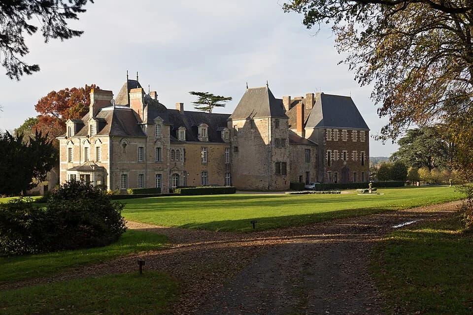 Photo du secteur de « CIRCUIT DE GARGANTUA » : Façade est du château de Pordor (Avessac, Loire-Atlantique, France).jpg