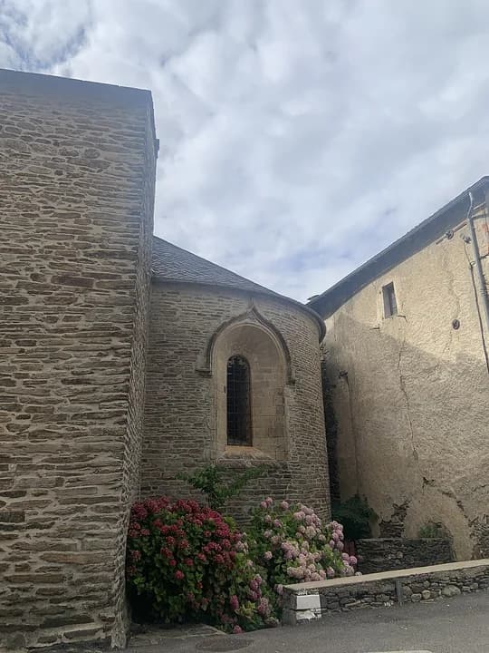 Photo du secteur de « Lique Ser » : Église Saint-Andre Valborgne vue abside.jpg