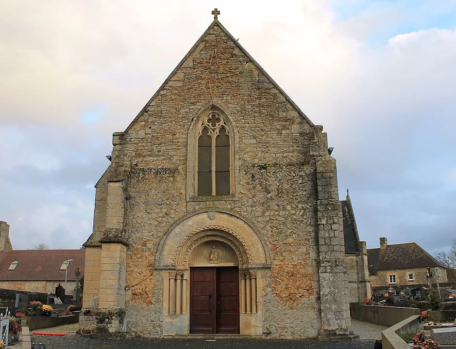 Photo du secteur de « Les Coteaux de Fresney » : Fresney-le-Puceux église Saint-Martin.JPG