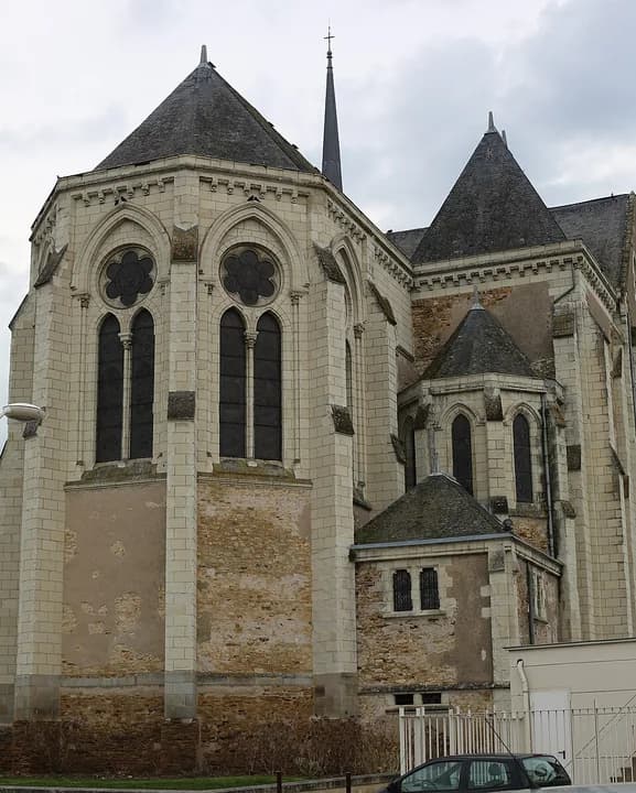 Photo du secteur de « Le parc de l'Isle Briand » : Le Lion-d'Angers - Église Saint-Martin 15.JPG