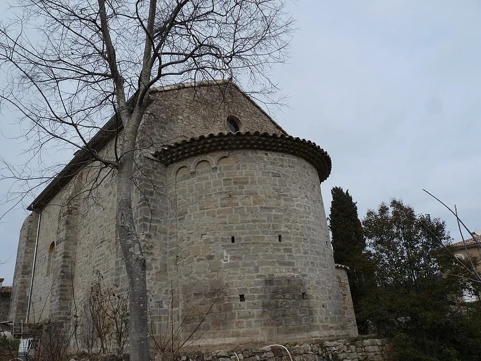 Photo du secteur de « Les jumelles » : St Vincent Cros chevet.JPG