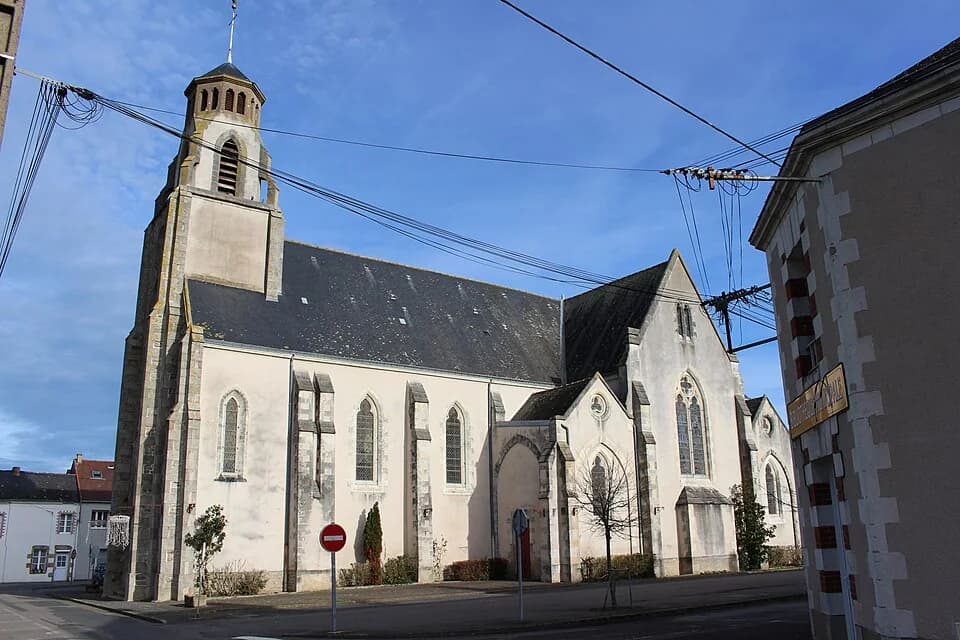 Photo du secteur de « NOTRE-DAME-DES-LANDES : Circuit de l'épine » : Église Notre-Dame de Notre-Dame-des-Landes (2).JPG