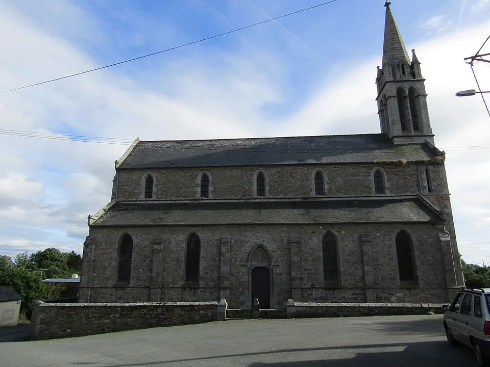 Photo du secteur de « Circuit de Trézélan » : Eglise Saint-Rivoal de Trézélan.jpg