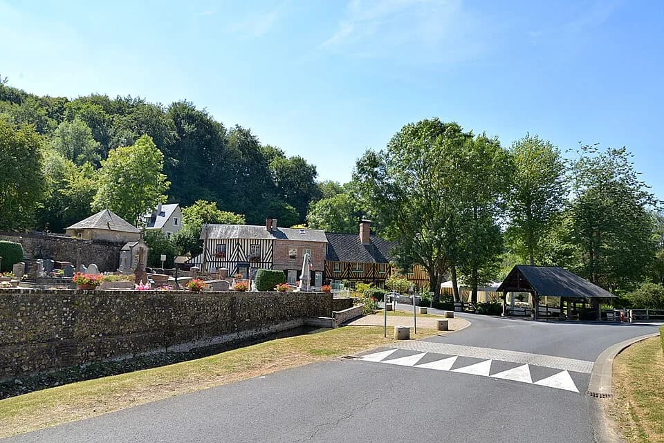 Photo du secteur de « Sur les traces de Pascal » : Le village de Saint-Hymer.jpg