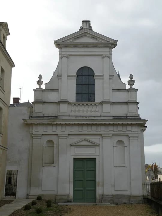 Photo du secteur de « BALADE DÉCOUVERTE DE L'ILE MOUCHET , SUR LES BORDS DE LOIRE - ANCENIS » : Ancenis Ursulines chapelle.jpg