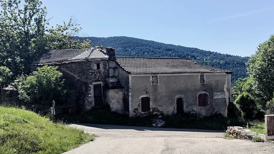 Vue du secteur du départ de « Bournaves » : Mas Le Chanel Ponteils.jpg