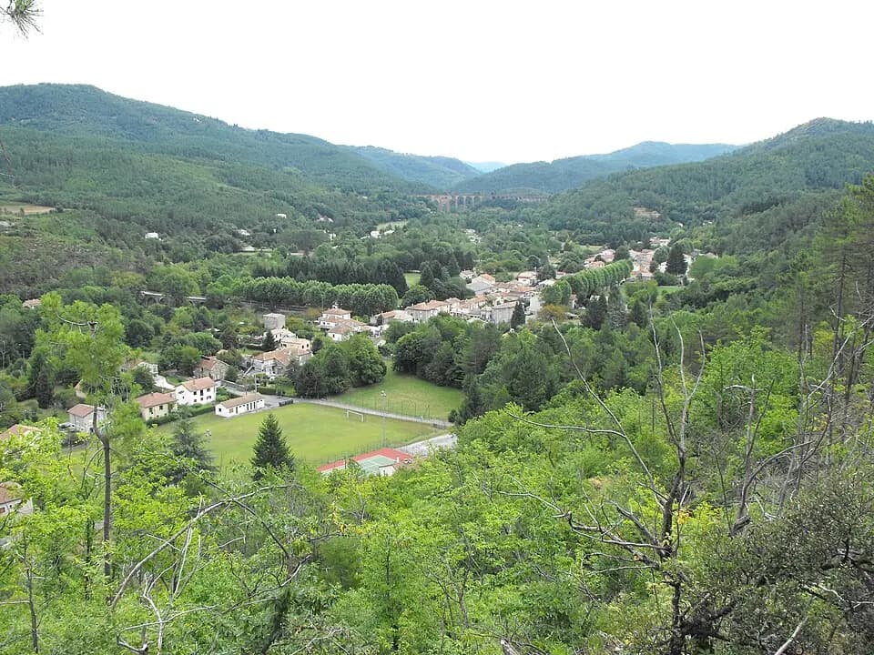 Vue du secteur du départ de « Les viaducs » : Chamborigaud240709 (5).jpg