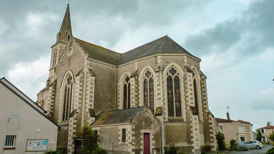 Photo du secteur de « Circuit de la Boissière sur Evre » : Église de La Boissière-sur-Èvre.jpg